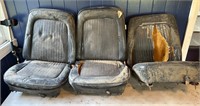 Lot of Three Lot 1960s Ford Mustang Seats