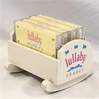 Lullaby Cradle with 4 Cassette Tapes