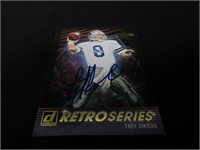 Troy Aikman Signed Trading Card RCA COA