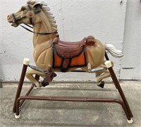 (AK) Vintage Bouncing Horse