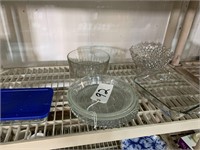 Clear Glass Items, Pyrex