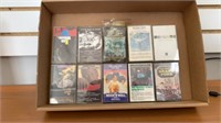 10 vintage cassettes