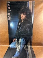 1986 Life Size Jon Bon Jovi Poster 76" Long