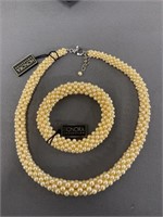 Honora Cavier Necklace & Bracelet Set
