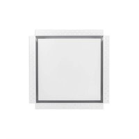 FITTES Flush Mount Luxe 14 x 14 - White