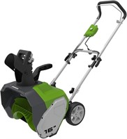 Greenworks 10 Amp 16-Inch Corded Snow Thrower,