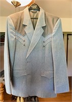 Vintage Pioneer Wear Blazer Sz 44-Gray