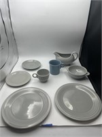 8-Fiesta Ware Pieces