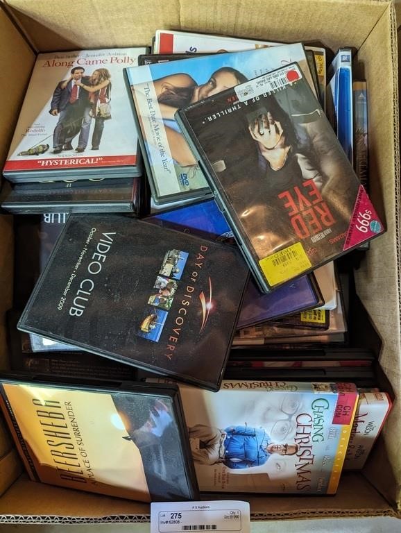 box of dvds