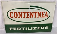 Contentnea Fertilizers metal adv. sign