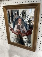 Samuel Adams Mirrored Beer Sign