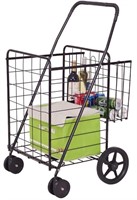 Retail$120 Folding Shopping cart
