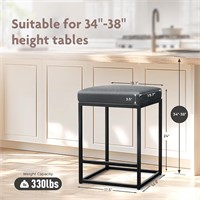 1PC 24 Inch Counter Height Bar Stool