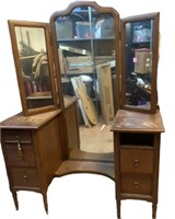 Vintage Vanity with Mirror