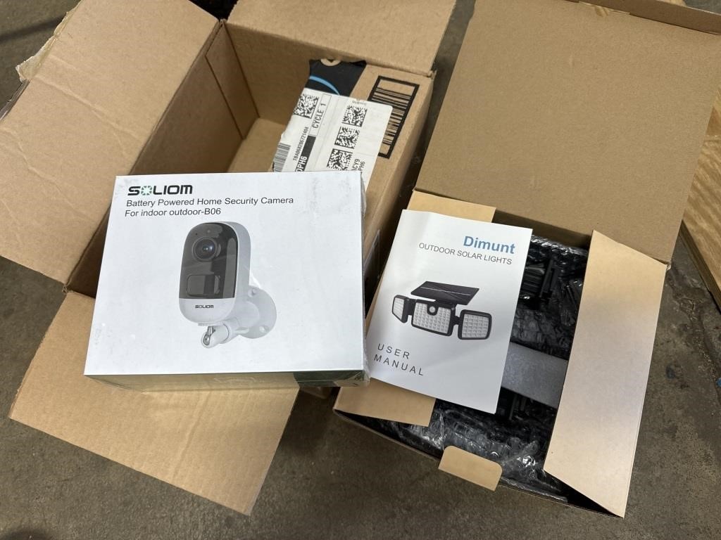 NOS Soliom Security Camera, Dimunt Solar Motion