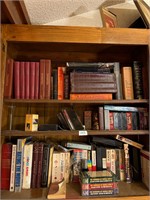 Content of cabinet- misc books