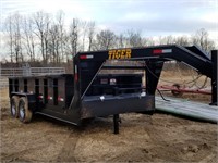 TIGER 16FT DUMP TRAILER