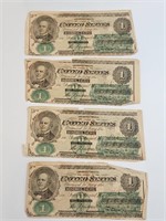 7 -  1862 Bondholders $1 Legal Tenders