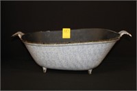 20" wide Antique Foot Bath (enameled/cast