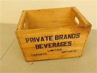 Private Brands wooden box 12X18X13