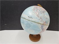 Tabletop Globe w/Wood Base 15"