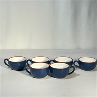 Blue Ceramic Mini Tea Cups