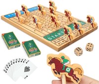 Horse Racing Board Game for Adults and Kids, Easy