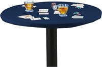 Blue Felt Poker Table Cover 54-60