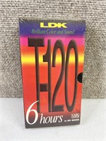 NEW - SEALED - VHS Tape -  6 Hour T-120