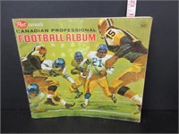 1963 POST CEREALS CFL FOOTBALL PHOTO ALBUM UNUSED