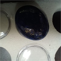 Lapis Lazuli Cabochon Gem Stone Oval cut 68.5 ct