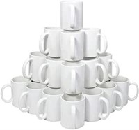 36pcs 11oz White Cups Mugs Blank For Sublimation