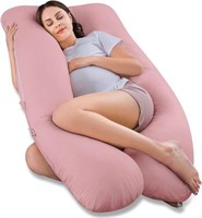 U-Shaped Pregnancy Pillow with Removable Cover
