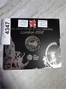2012 - Five Pounds - London Olympic Coins