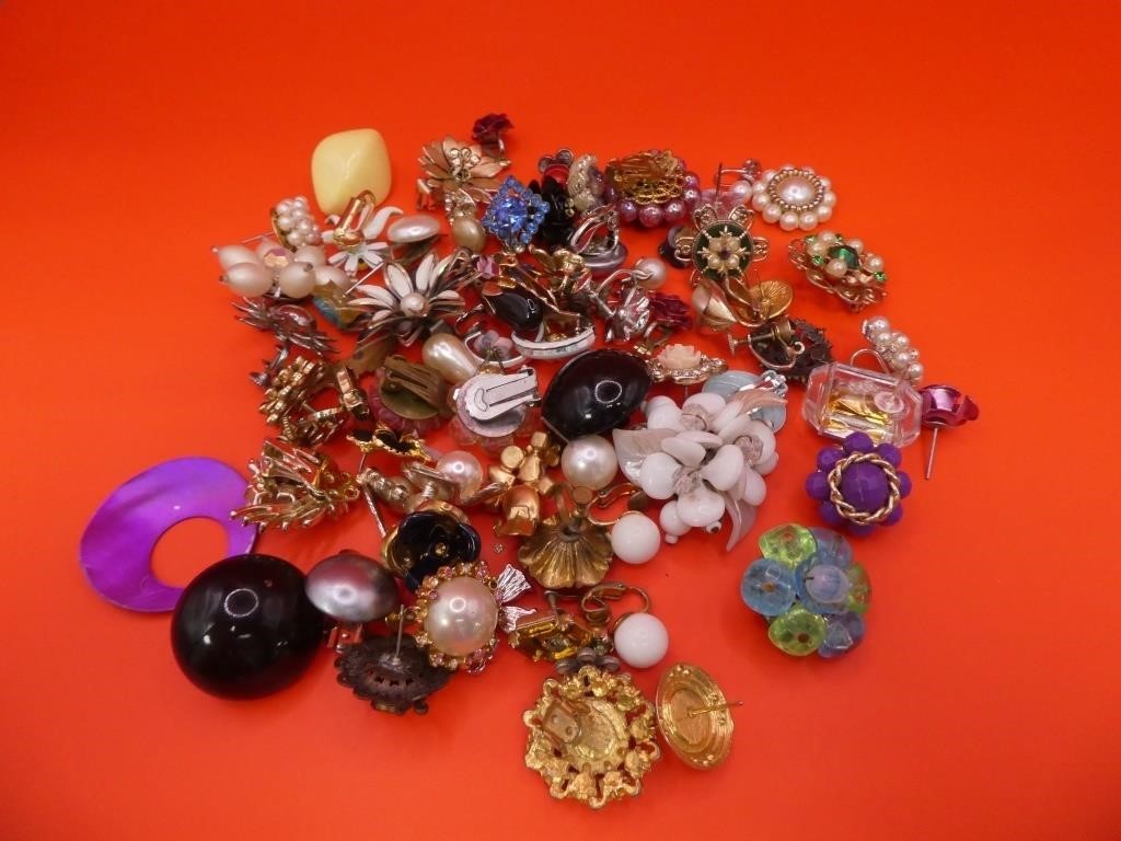 Lot Of Single Earrings