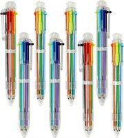 6-in-1 Retractable Ballpoint Pens