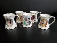 Coronation Mugs with Princess Di