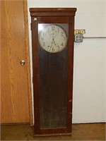 International Time Recordinga Co Grandfather Clock