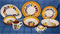 8 Serving Pieces Stangl Festival #5072 Pattern