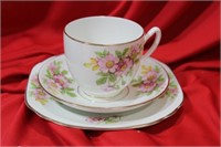 Set of 3 Duchess Cup, Saucer and Bread Plate