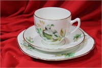 Set of 3 Duchess Cup, Saucer and Bread Plate