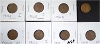 LINCOLN CENT LOT, INCLUDING (3) 1909-VDB