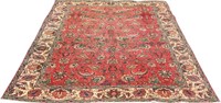 TABRIZ PERSIAN RED RUG