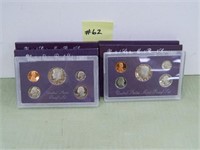 (4) Proof Sets 1987 – 88 – 89 – 90