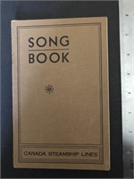 Antique Canada Steamship Lines Song Book