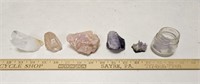 Quantity Natural Stones- Including Amethyst