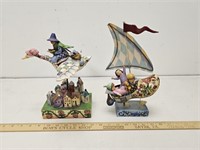 (2) Jim Shore Statues- "Rhyme Time"- Has Chips