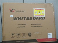 2 VIZ-PRO WHITE BOARD 48" X 36"