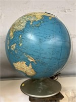 Lighted 12 Inch World Globe