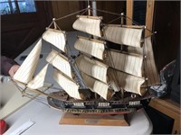 Ship Model "Bergantin" 18 x 14